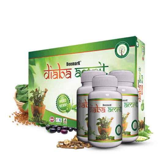 Diaba Amrit -  Ayurvedic Capsules for Diabetes Management & Sugar Control